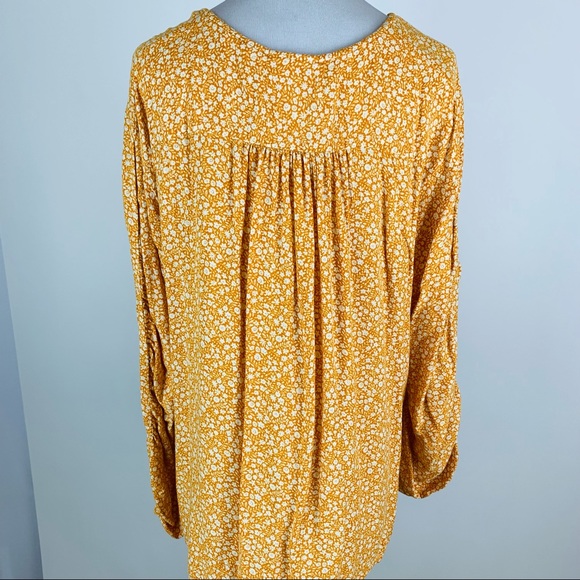 Anthropologie Maeve Floral Button Down Top Large - Picture 9 of 15